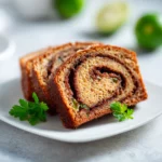 Cinnamon Swirl Zucchini Bread with Brown Sugar