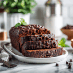 Double Chocolate Zucchini Bread with Cocoa Chips