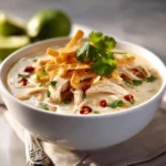 Easy Creamy Crockpot White Chicken Chili Recipe for Families