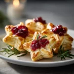Puff Pastry Cranberry Cream Cheese Stars