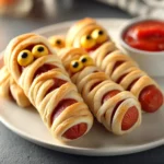 Spooky Mummy Hot Dogs