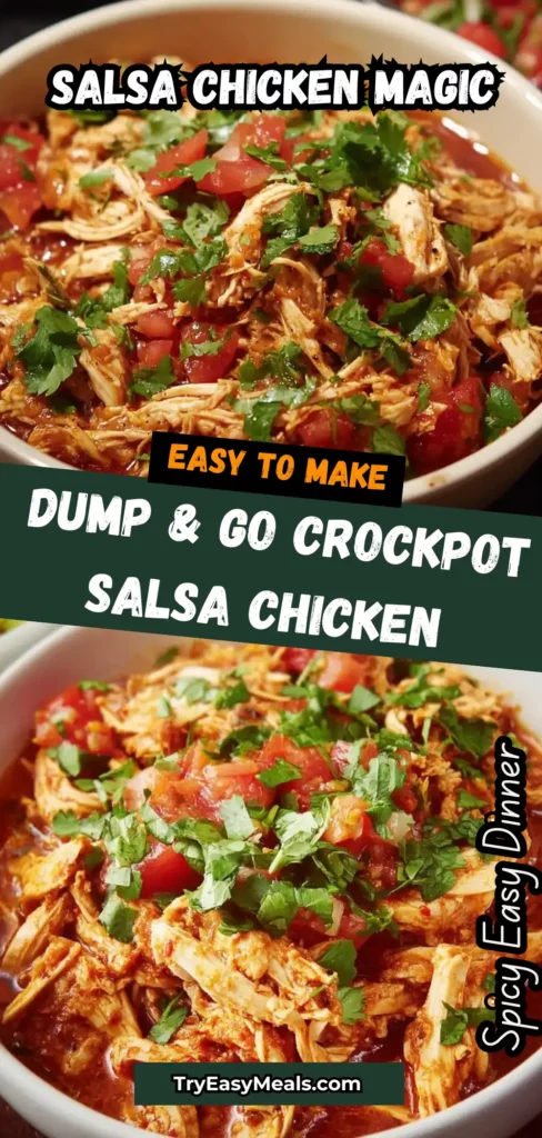 Crockpot Salsa Chicken