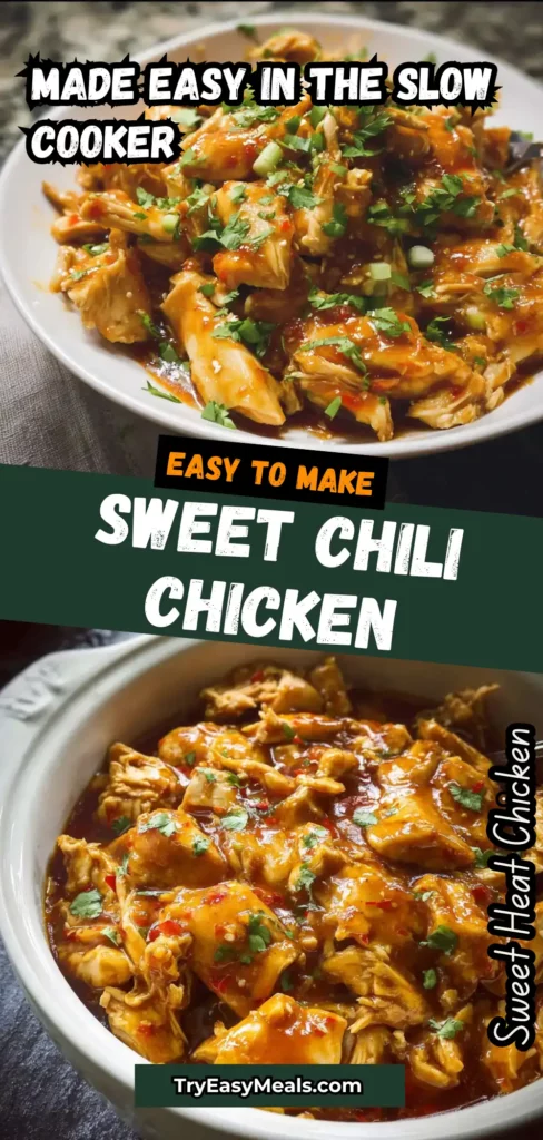 Slow Cooker Sweet Chili Chicken