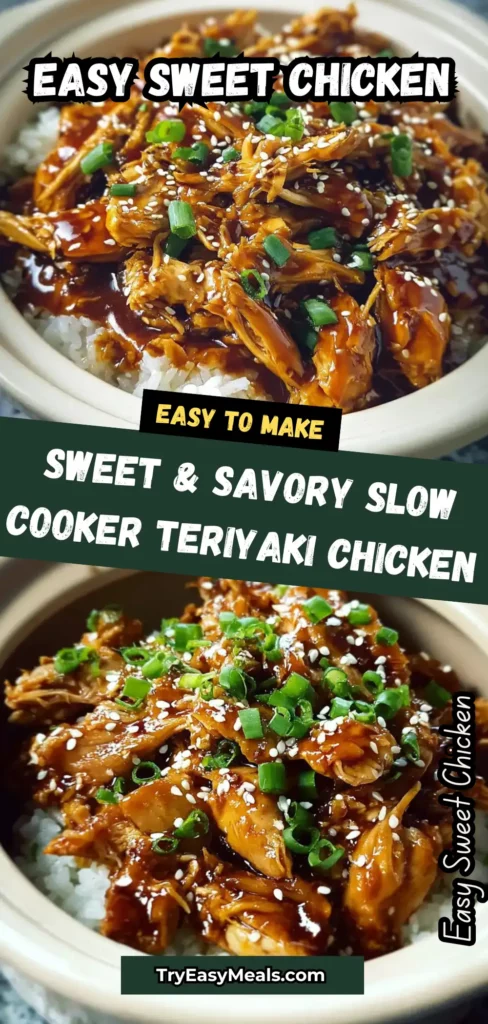 Slow Cooker Teriyaki Chicken