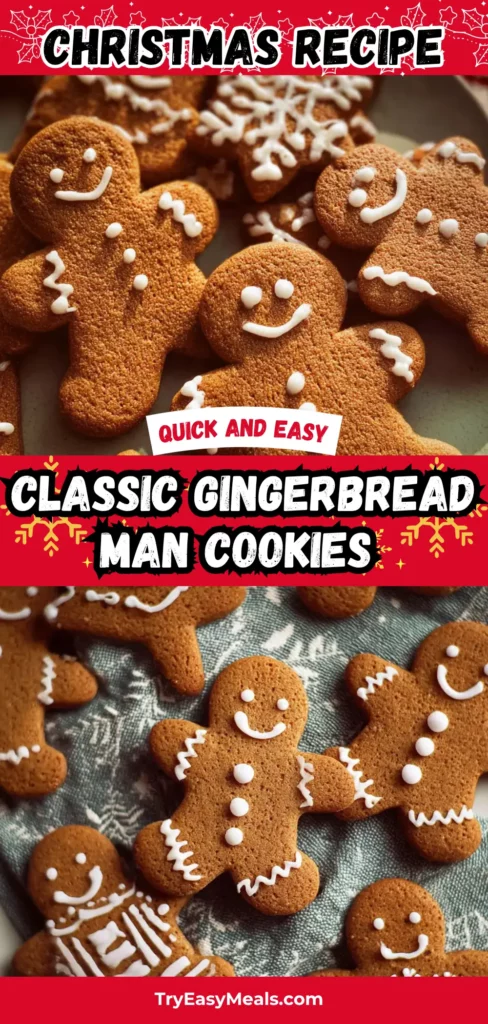 14 1. Gingerbread man cookies decorated with icing for christmas baking ideas