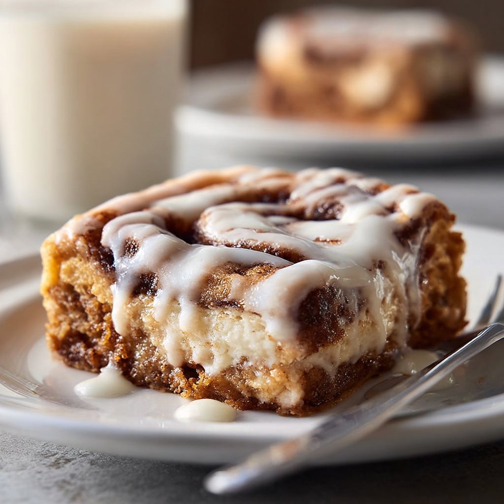 Cinnamon Roll Bliss Bars 1 Cinnamon Roll Bliss Bars