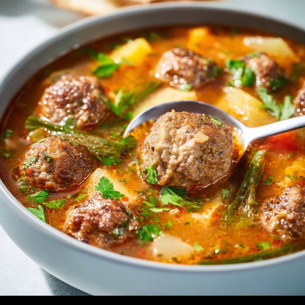 Meatballs Soup (Mexican Meatball Soup) 1 Meatballs Soup (Mexican Meatball Soup)