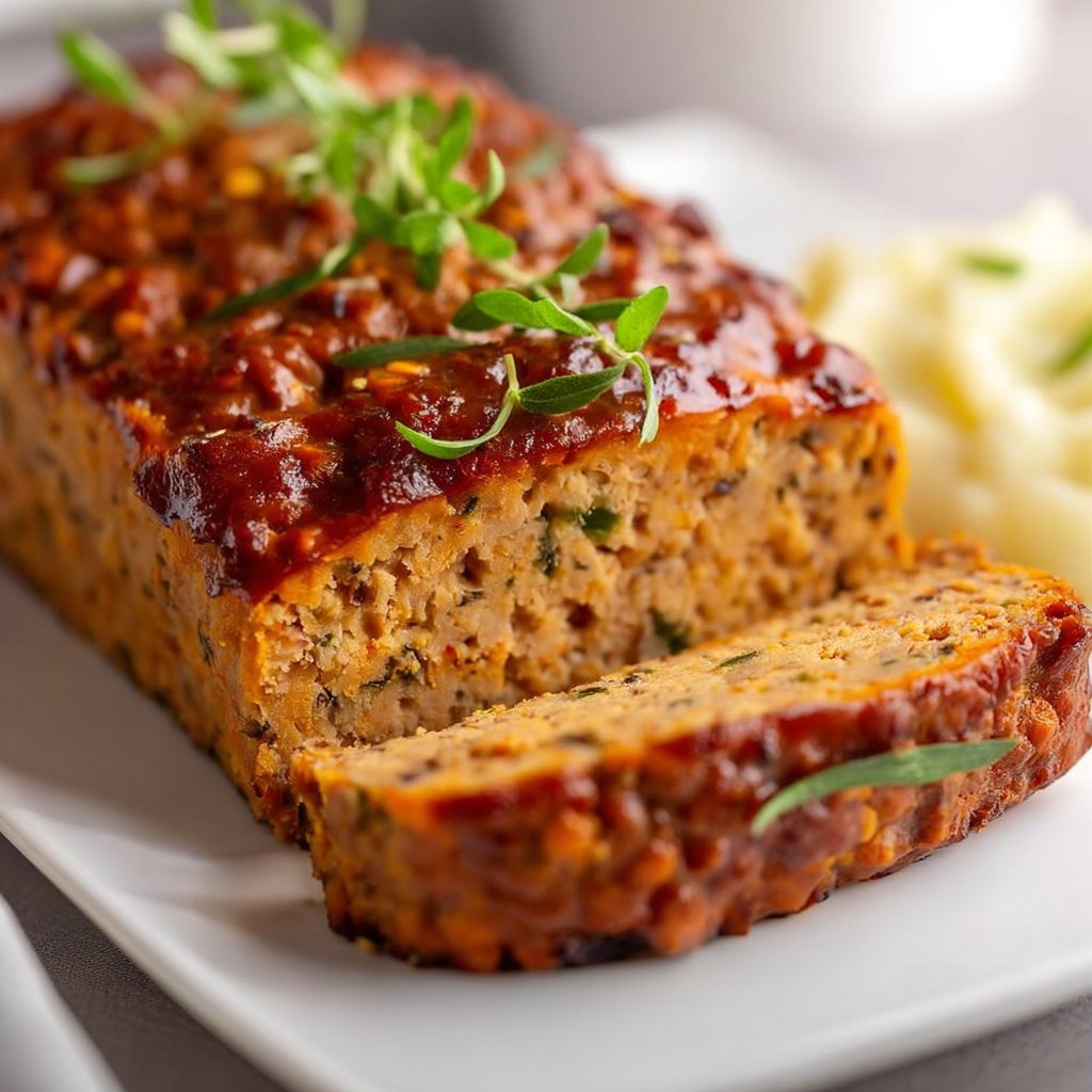 Healthy Chickpea Meatloaf