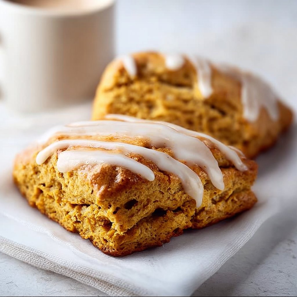 Cinnamon Pumpkin Scones