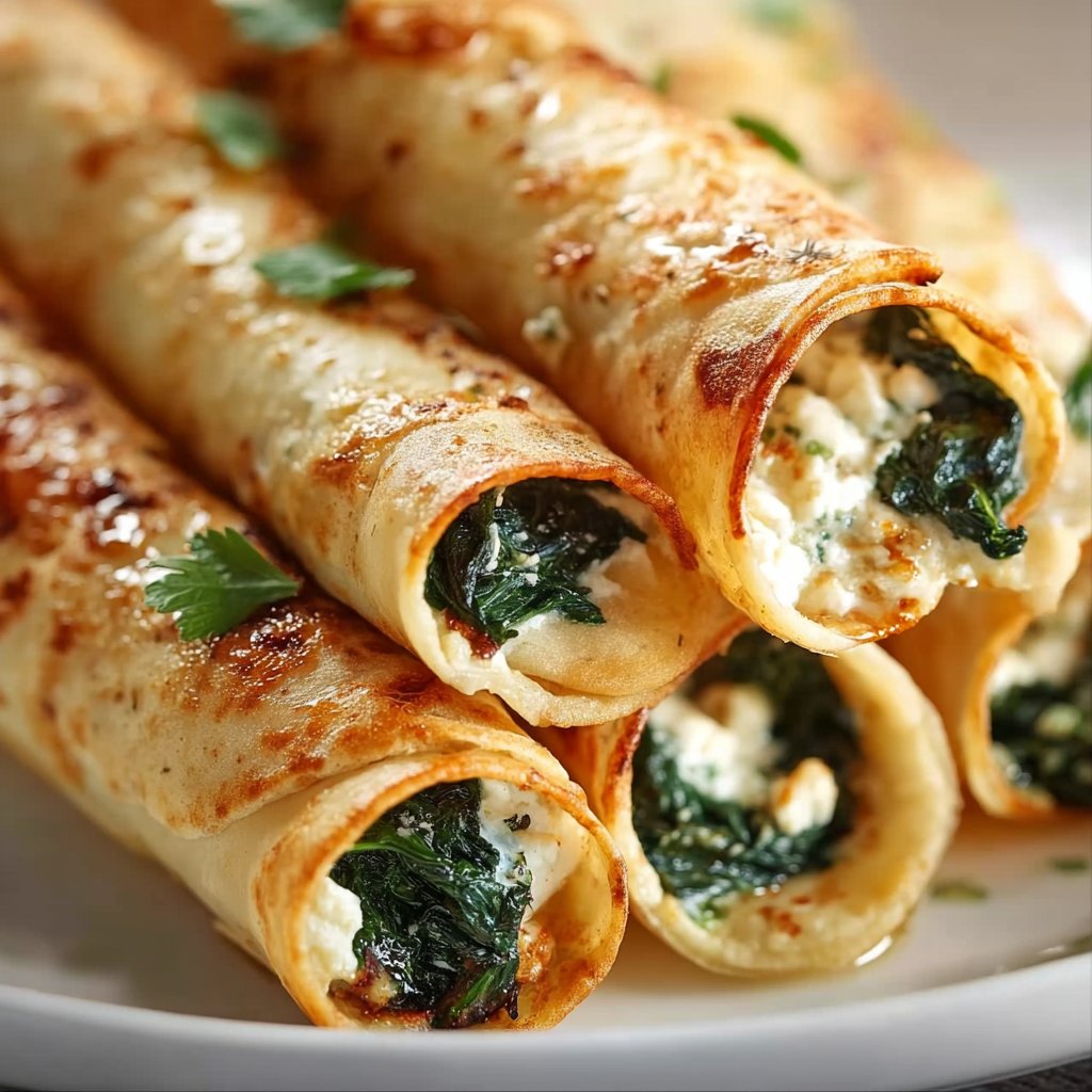 Spinach with Garlic Taquitos