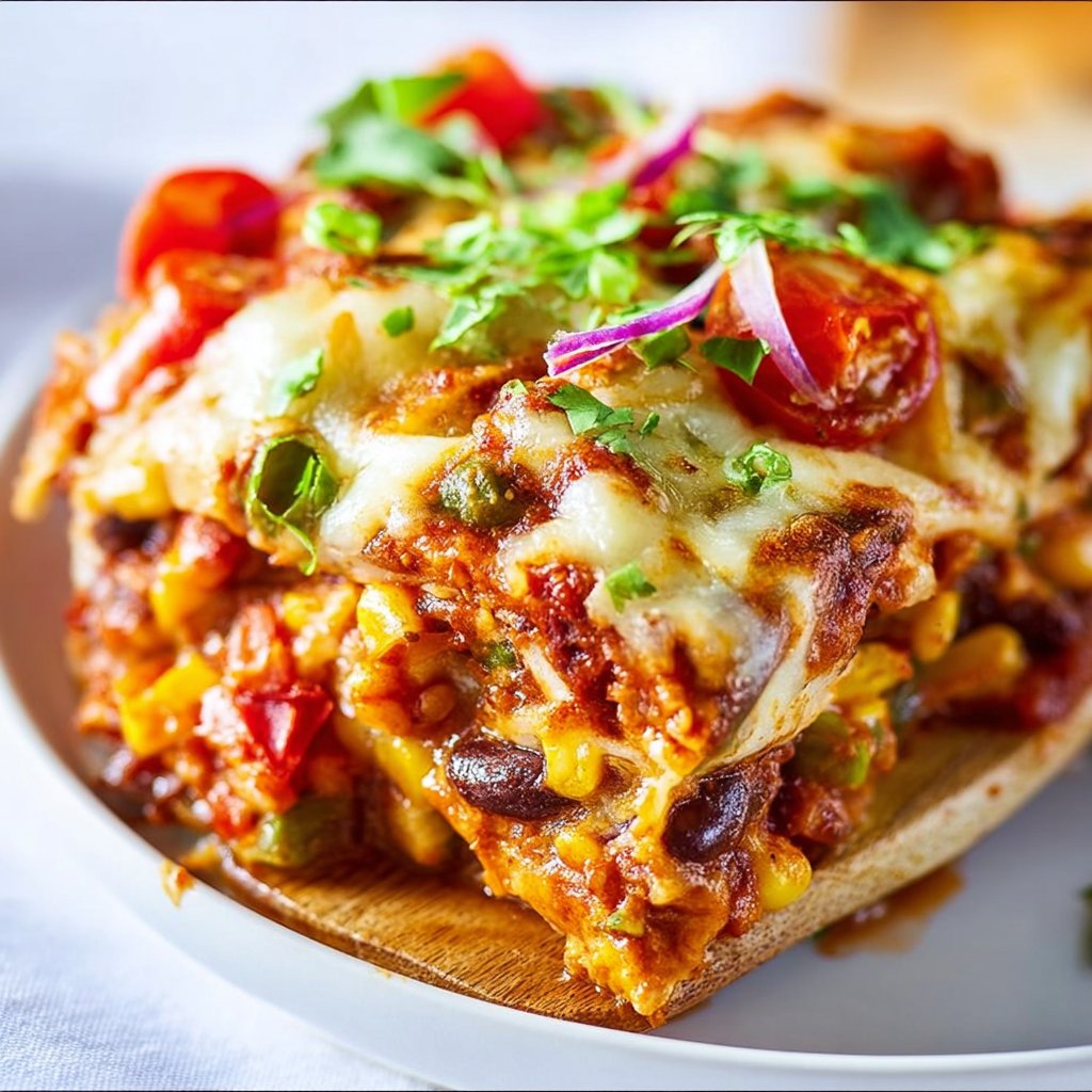 Vegetable Enchilada Casserole