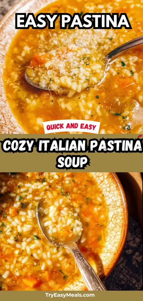 8 13 Cozy Italian Pastina Soup