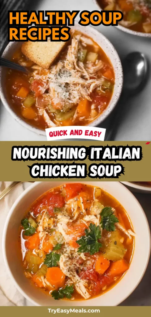 8 15 Nourishing Italian Chicken Soup
