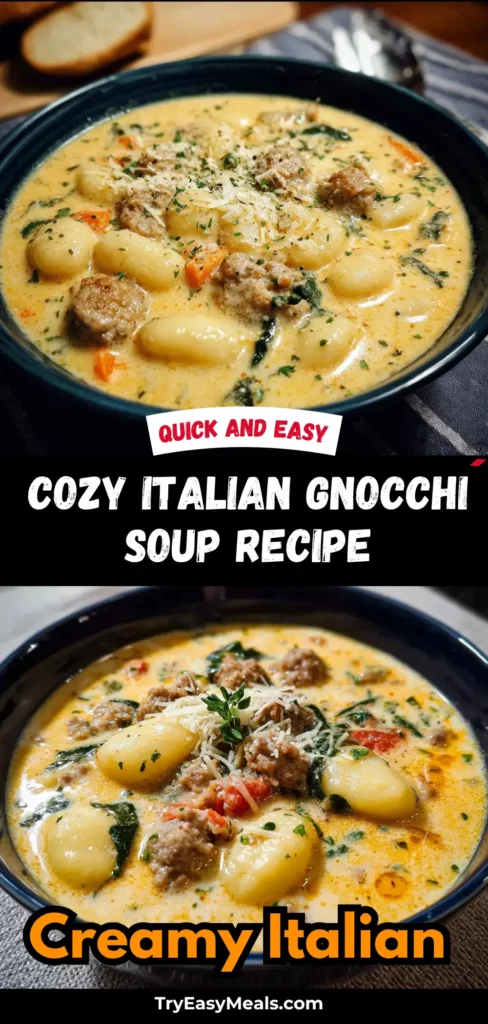 8 3 Cozy Italian Gnocchi Soup Recipe