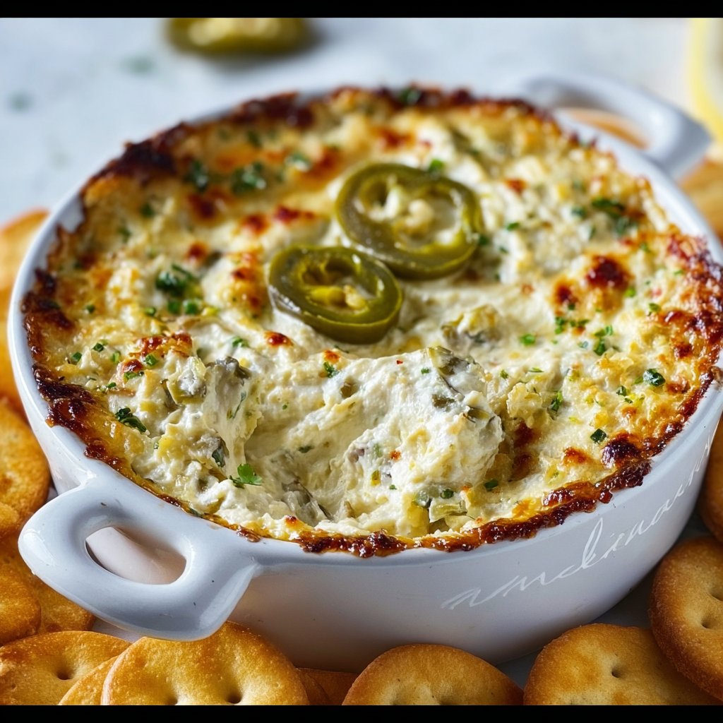 Jalapeño Artichoke Dip