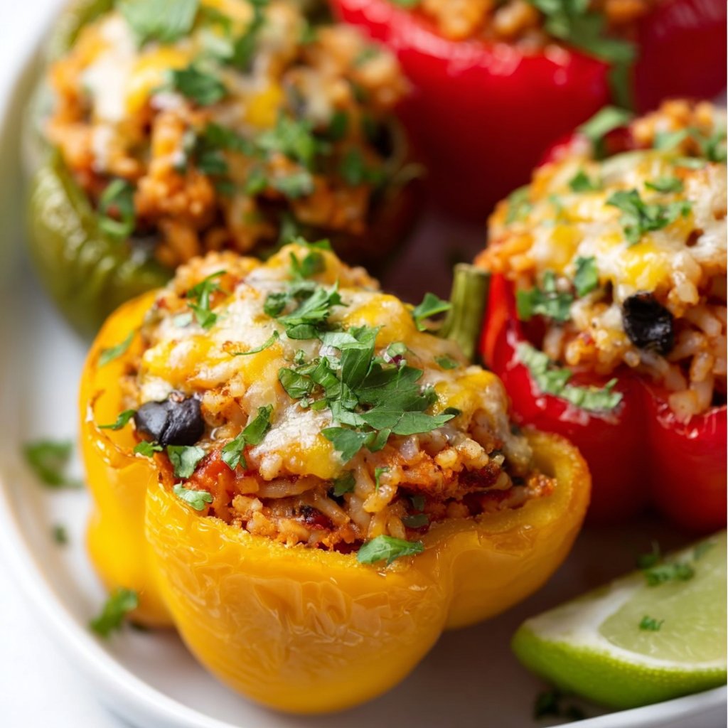 Vegetarian Stuffed Peppers