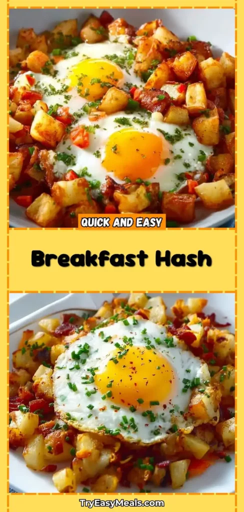 Bacon Egg And Potato Hash A Delicious Breakfast Hash Recipe Youll Love