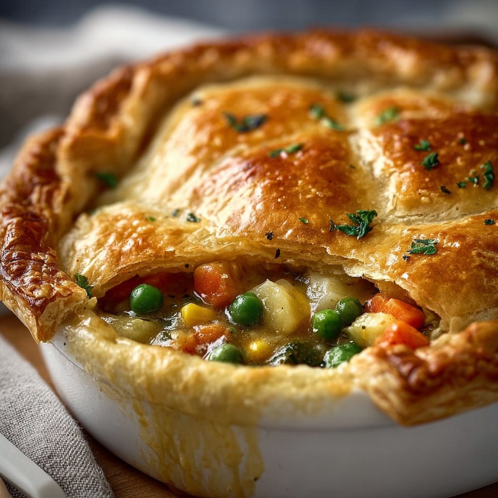 Easy Vegetarian Pot Pie