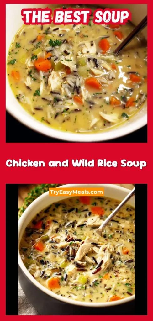 Easy Chicken and Wild Rice Soup