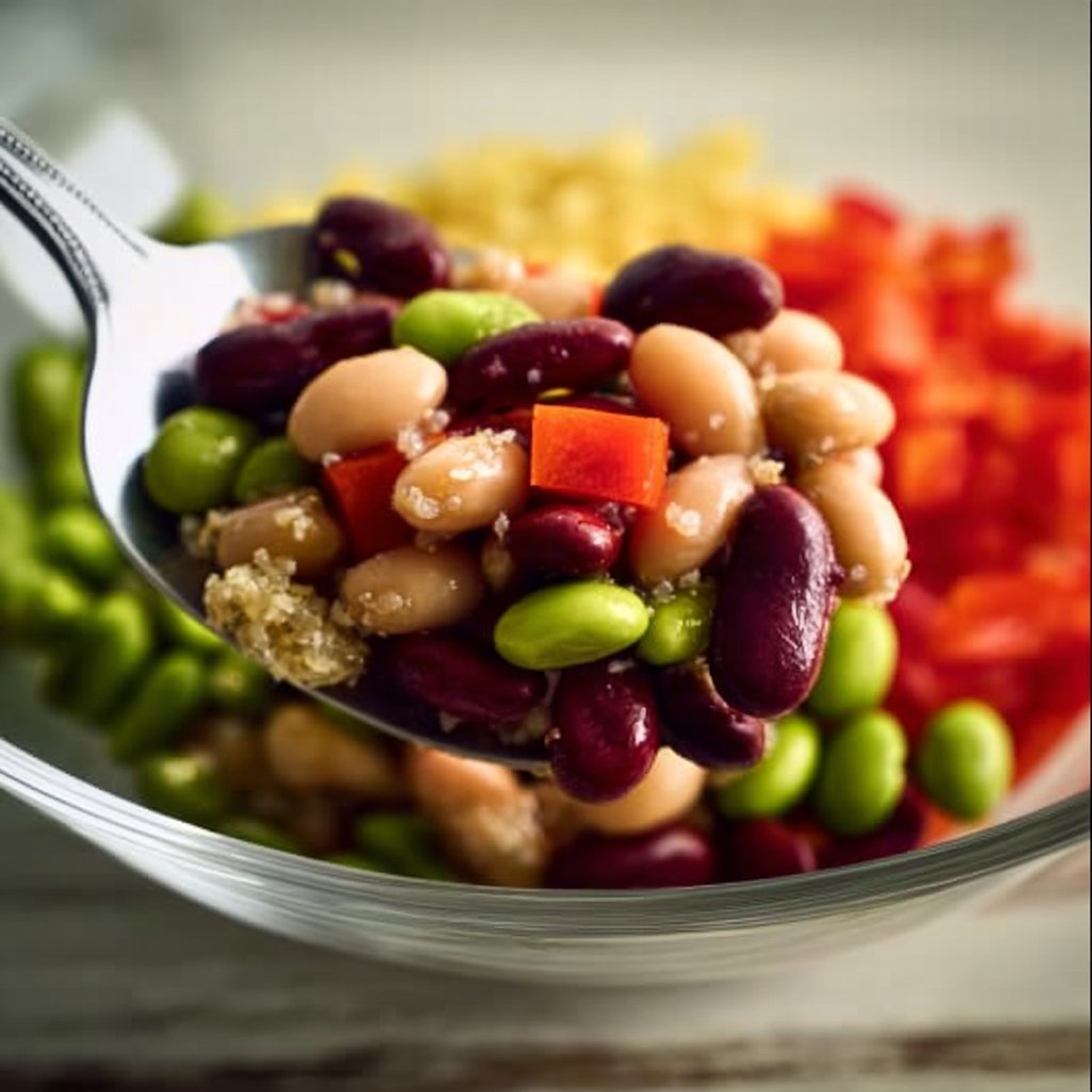 High Protein Bean Salad