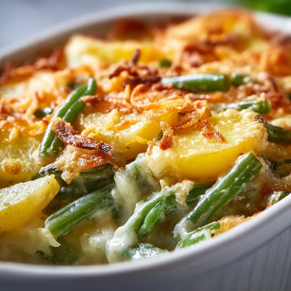Green Bean Casserole with Potatoes
