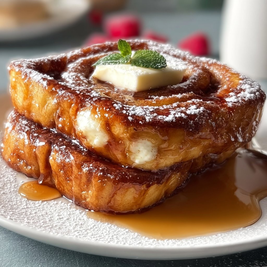 Delicious Cinnamon Roll French Toast Recipe for Breakfast Bliss