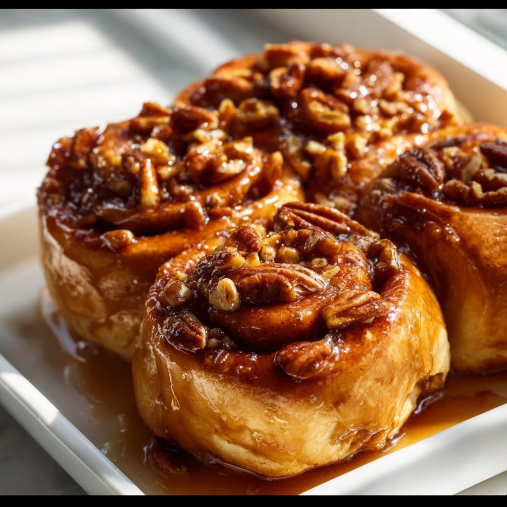 Butter Pecan Cinnamon Buns Recipe