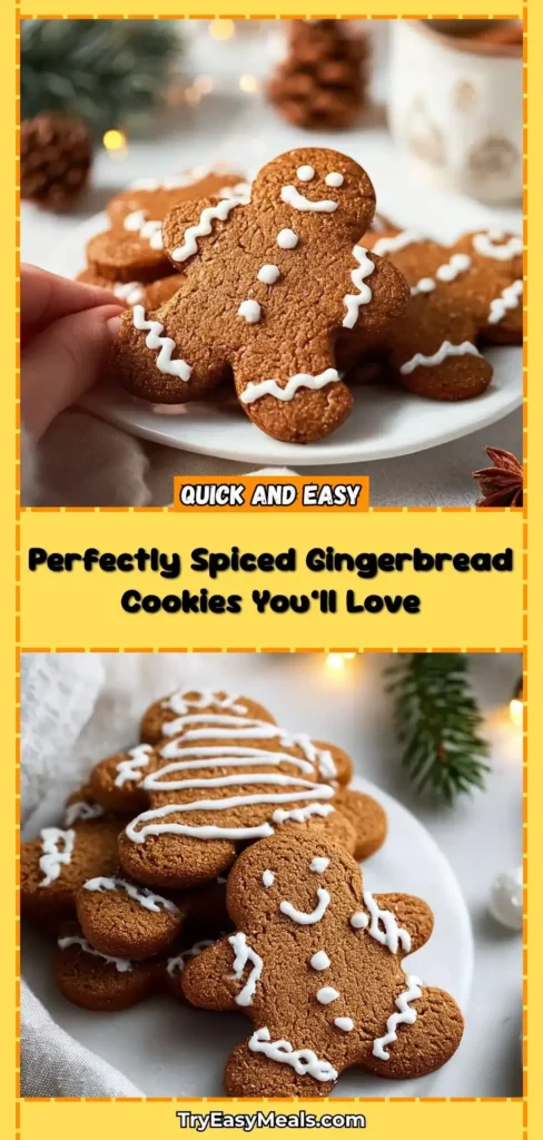 Perfectly Spiced Soft Gingerbread Cookies Recipe Youll Love This Holiday Season