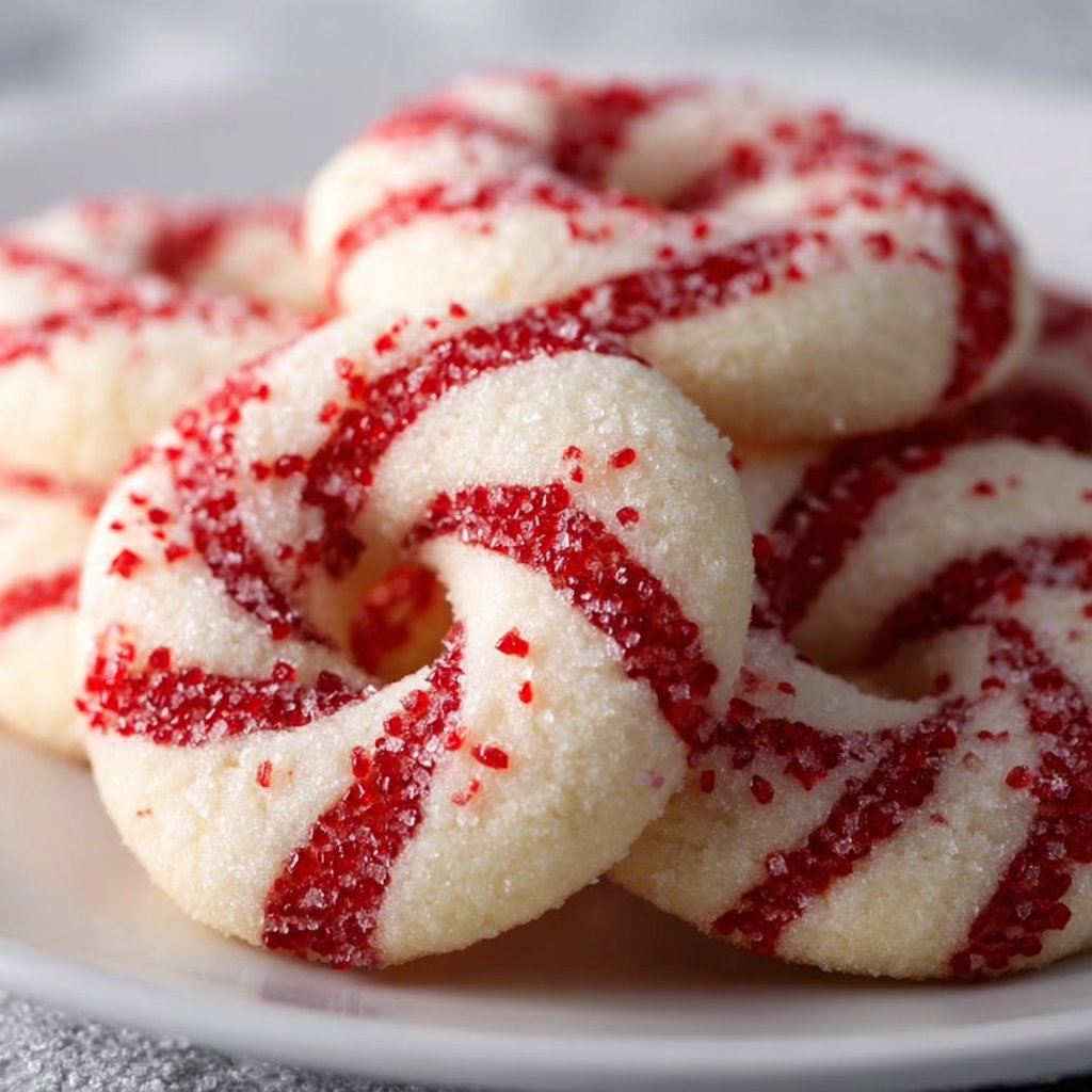 Candy Cane Cookies