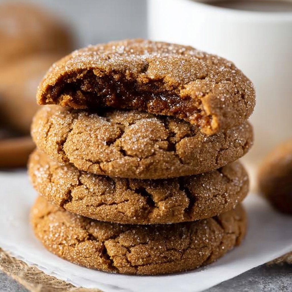 Ginger Molasses Cookies