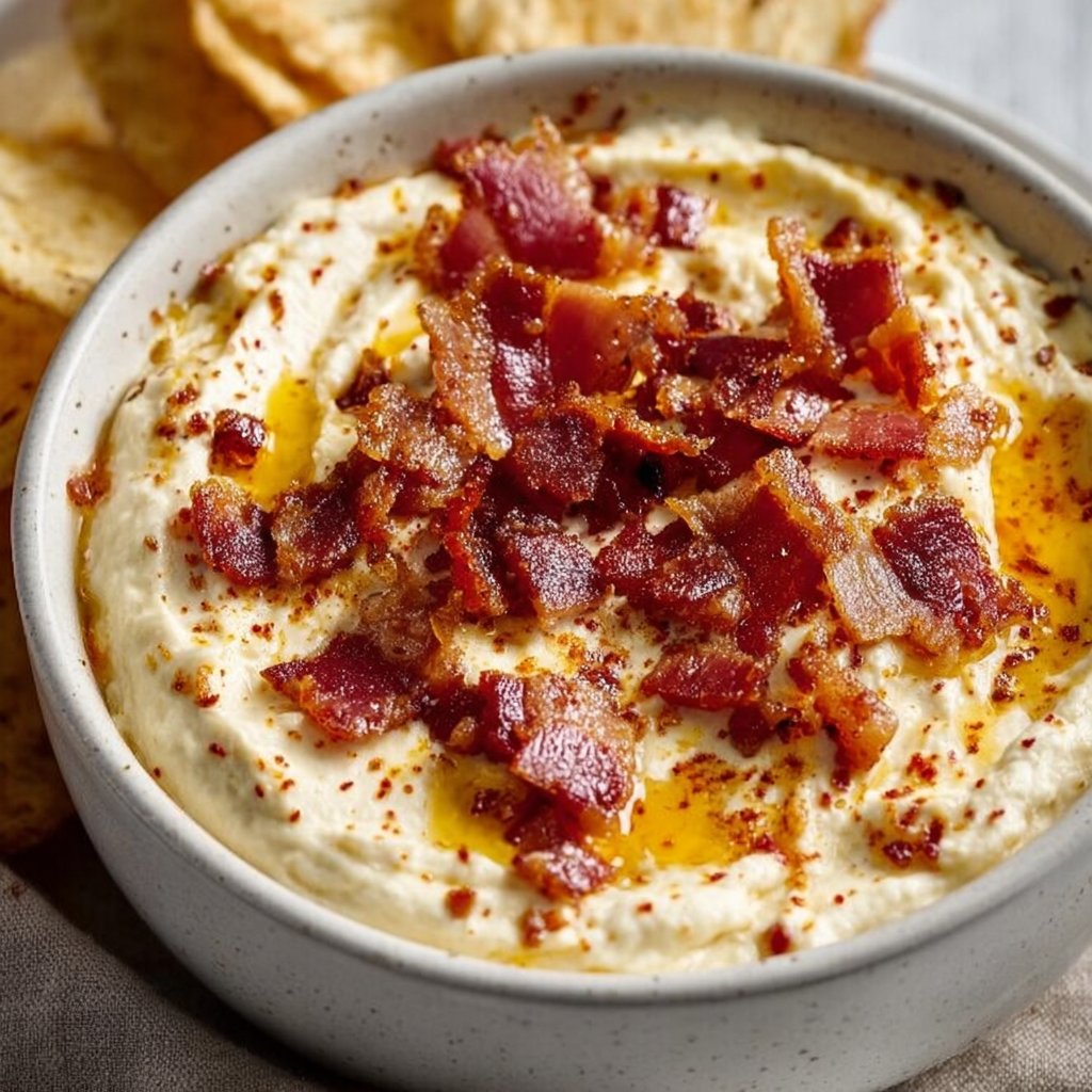 Maple Bacon Cheese Dip