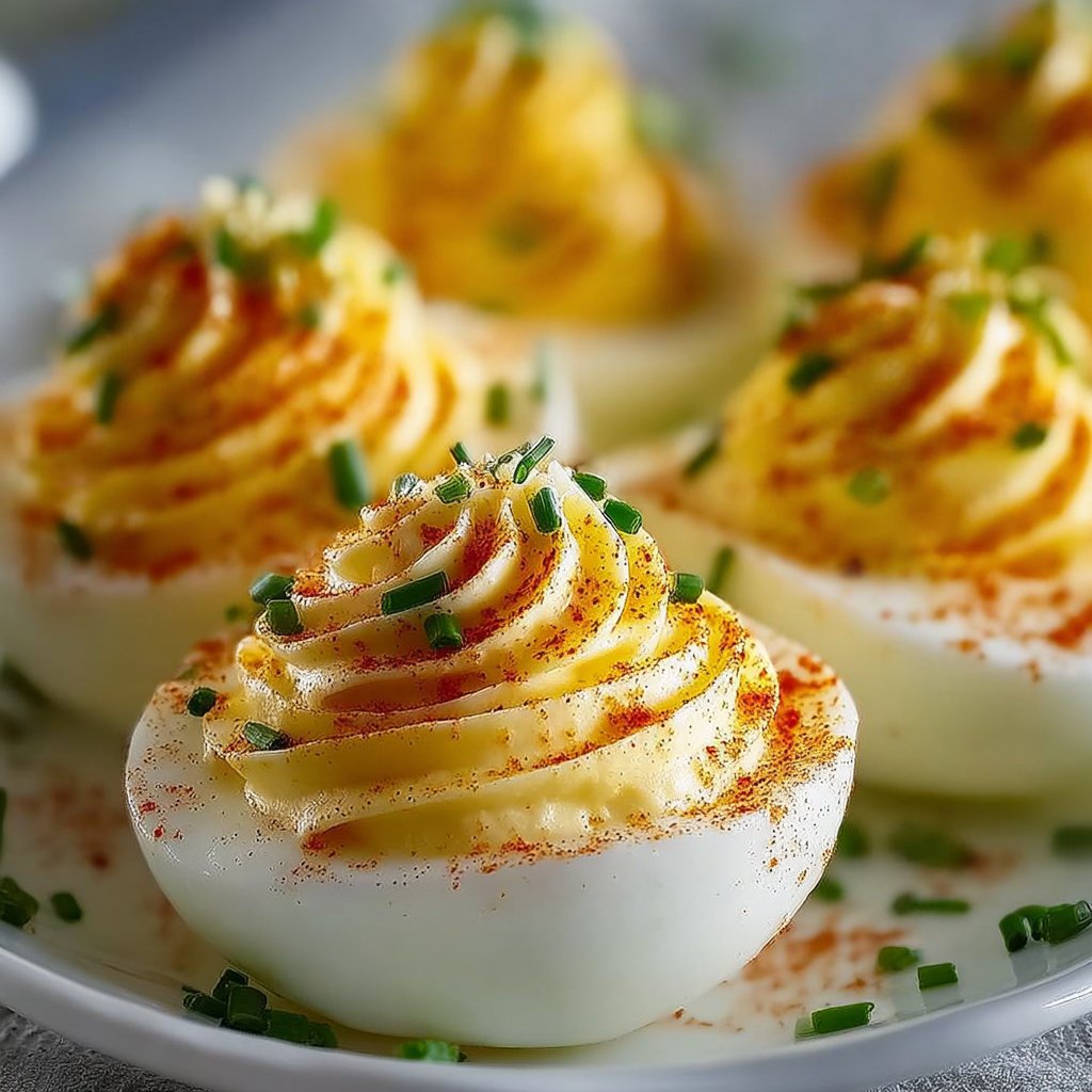 Million Dollar Deviled Eggs