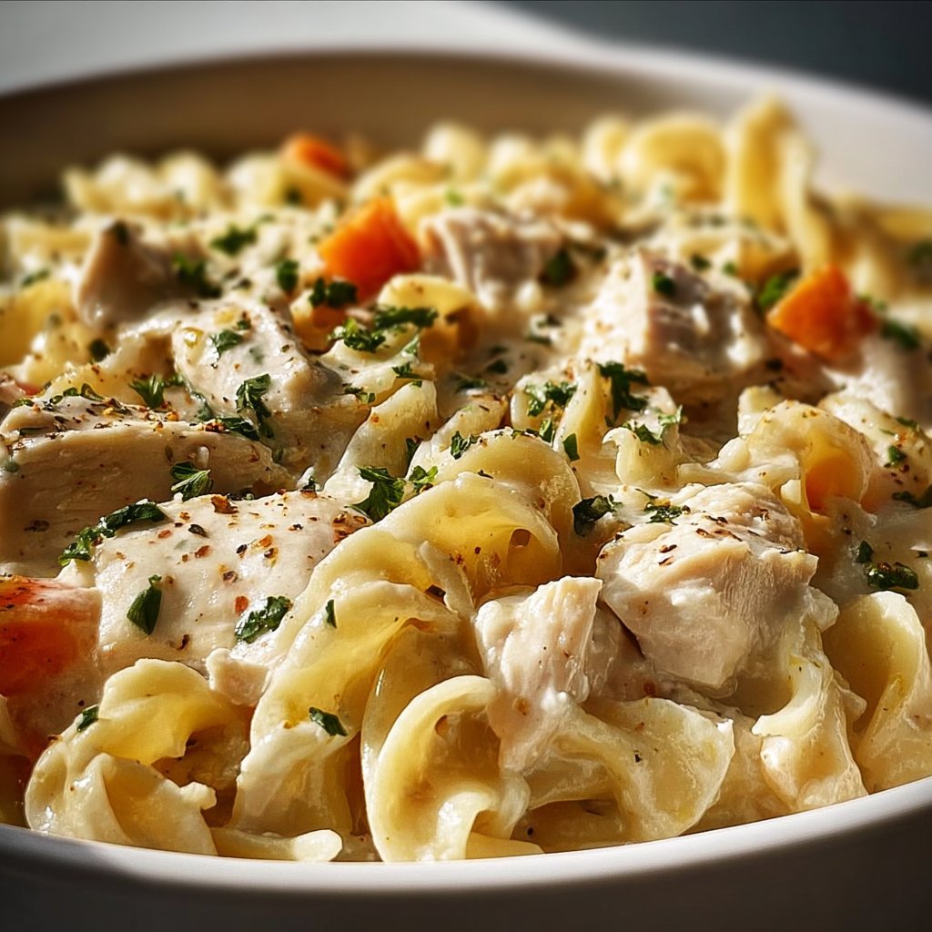 Crockpot Creamy Chicken & Noodles: Your New Go-To Slow Cooker Recipe 1 Crockpot Creamy Chicken & Noodles: Your New Go-To Slow Cooker Recipe