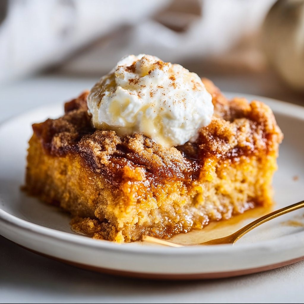 Pumpkin Dump Cake