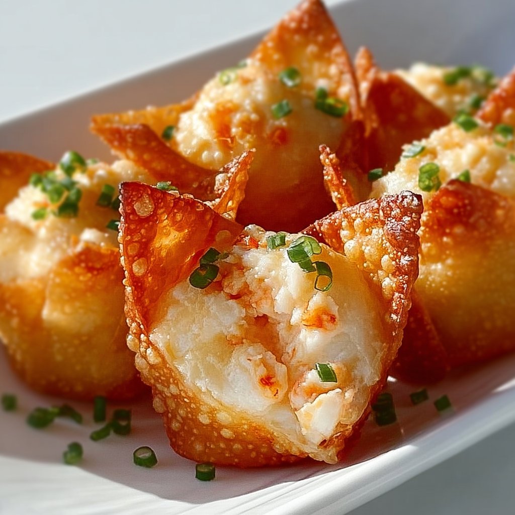 Crab Rangoon Appetizer