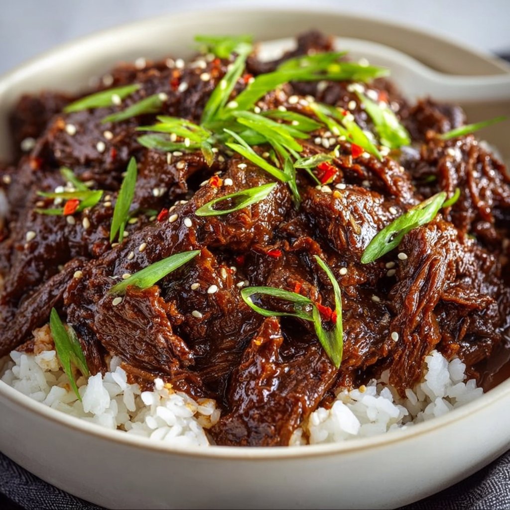 Slow Cooker Korean Beef