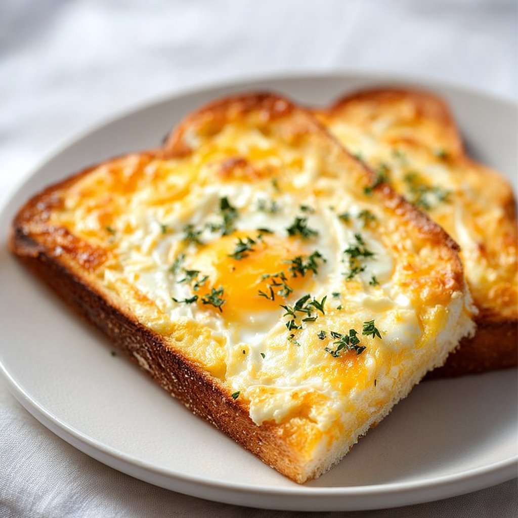Cheesy Egg Toast – Easy Breakfast Idea