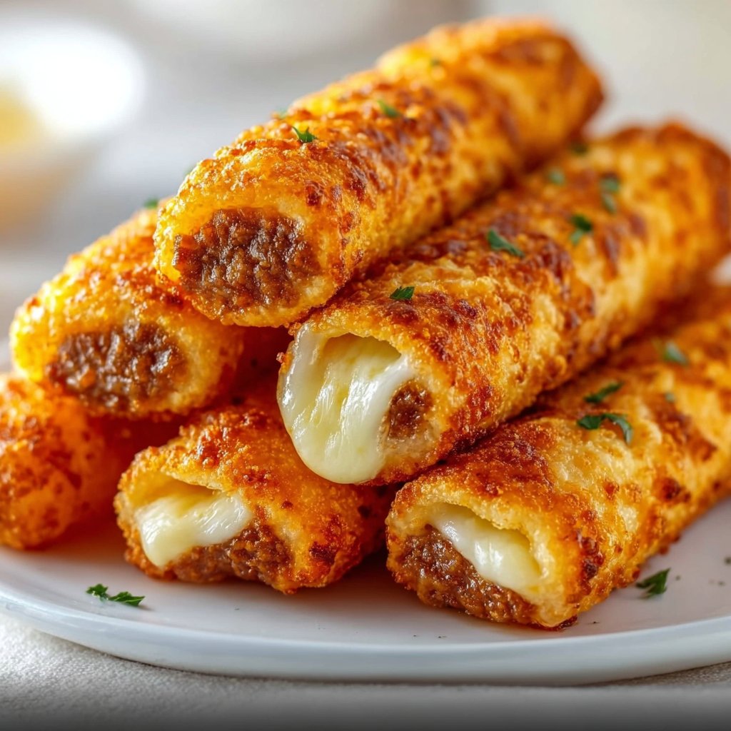 Cheesy Taco Sticks Baking