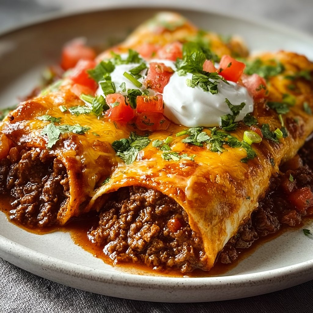 EASY GROUND BEEF ENCHILADAS: Quick Recipe You’ll Love! 1 EASY GROUND BEEF ENCHILADAS: Quick Recipe You’ll Love!