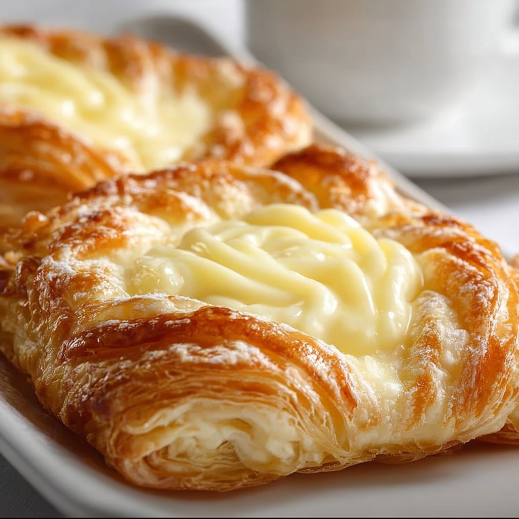 Easy Puff Pastry Cheese Danish