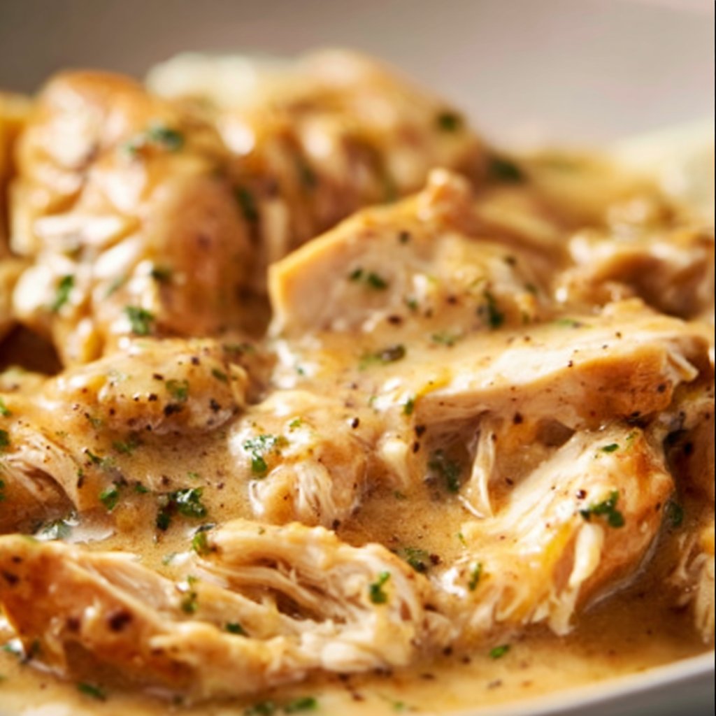 Slow Cooker Chicken and Gravy Recipe