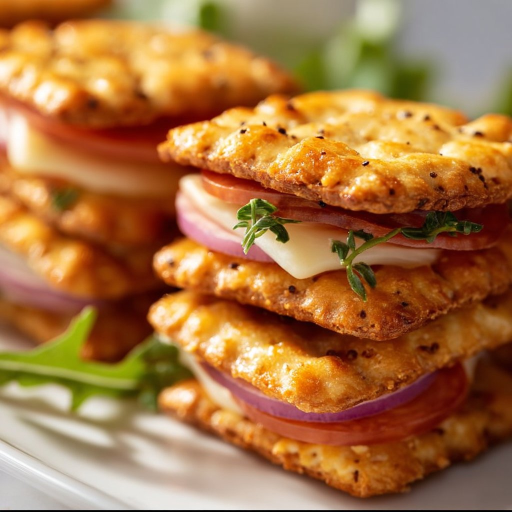 Ritz Cracker Party Sandwiches 1 Ritz Cracker Party Sandwiches