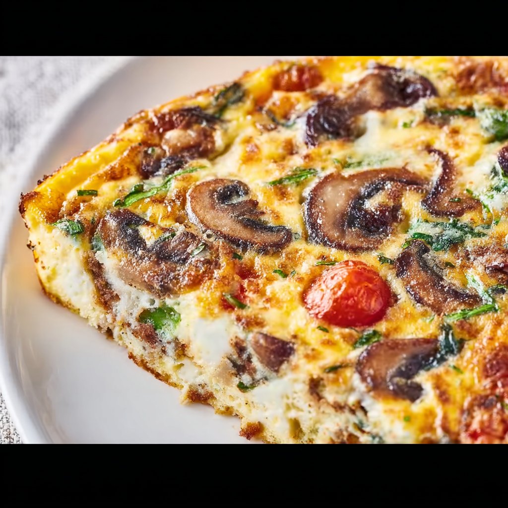 Mushroom Frittata