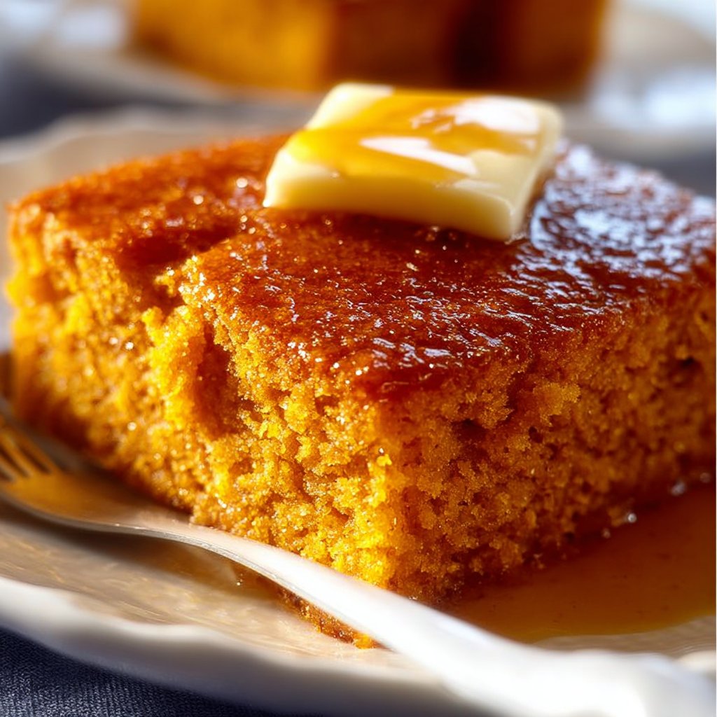 Cinnamon Honey Butter Sweet Potato Cornbread 1 Cinnamon Honey Butter Sweet Potato Cornbread
