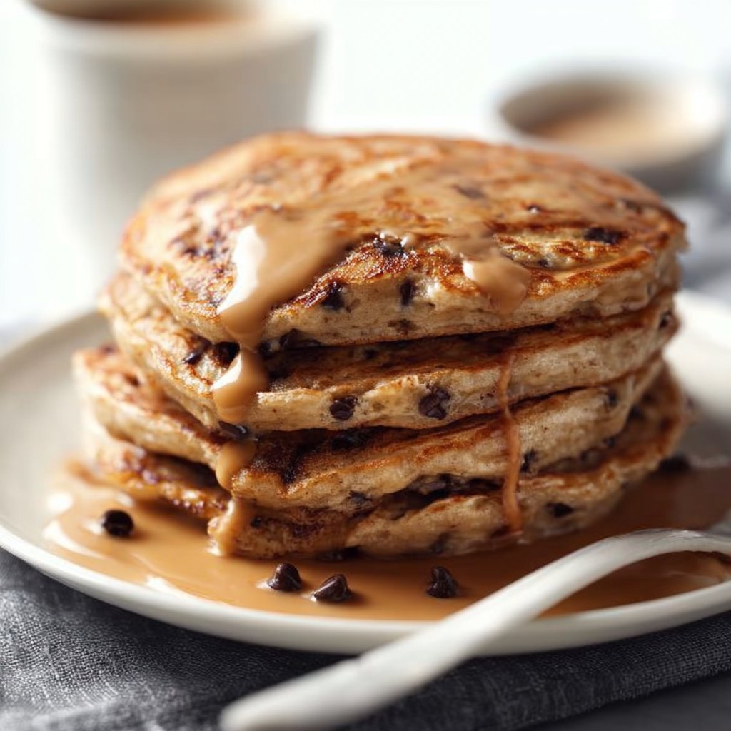Chocolate Chip Coffee Pancakes