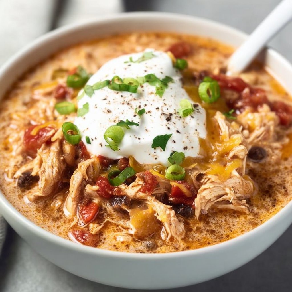 Crock Pot Cream Cheese Chicken Chili 1 Crock Pot Cream Cheese Chicken Chili