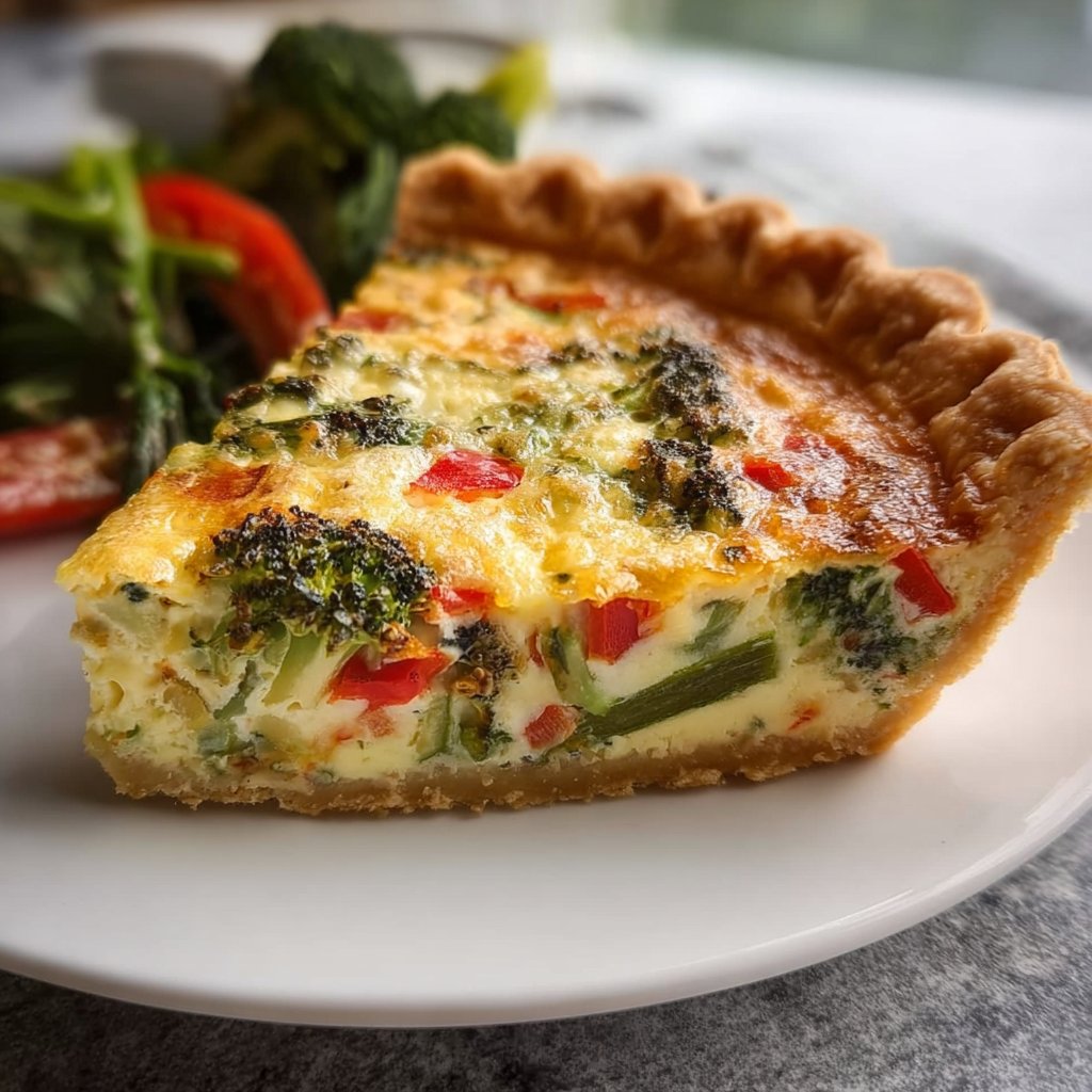 Spring Veggie Quiche 1 Spring Veggie Quiche