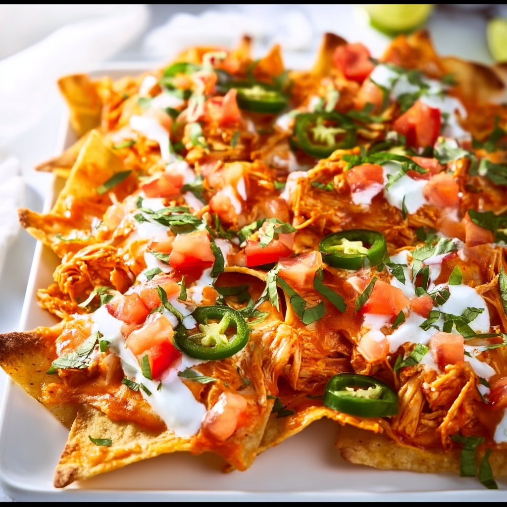Buffalo Chicken Nachos