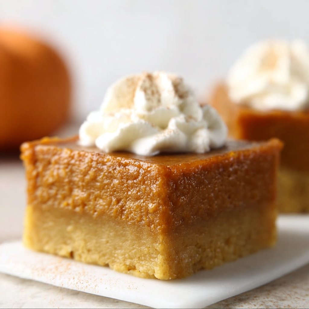 Pumpkin Pie Bars