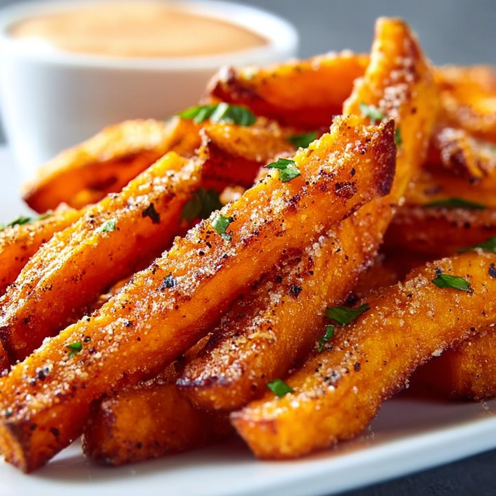 Crispy Oven Baked Sweet Potato Fries